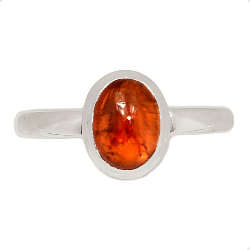 Orange Kyanite Cabochon Ring - OKCR72