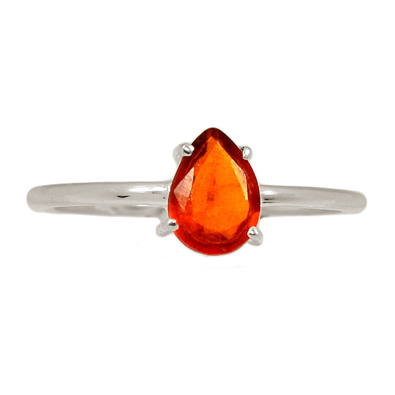 Claw - Orange Kyanite Faceted Ring - OKFR191