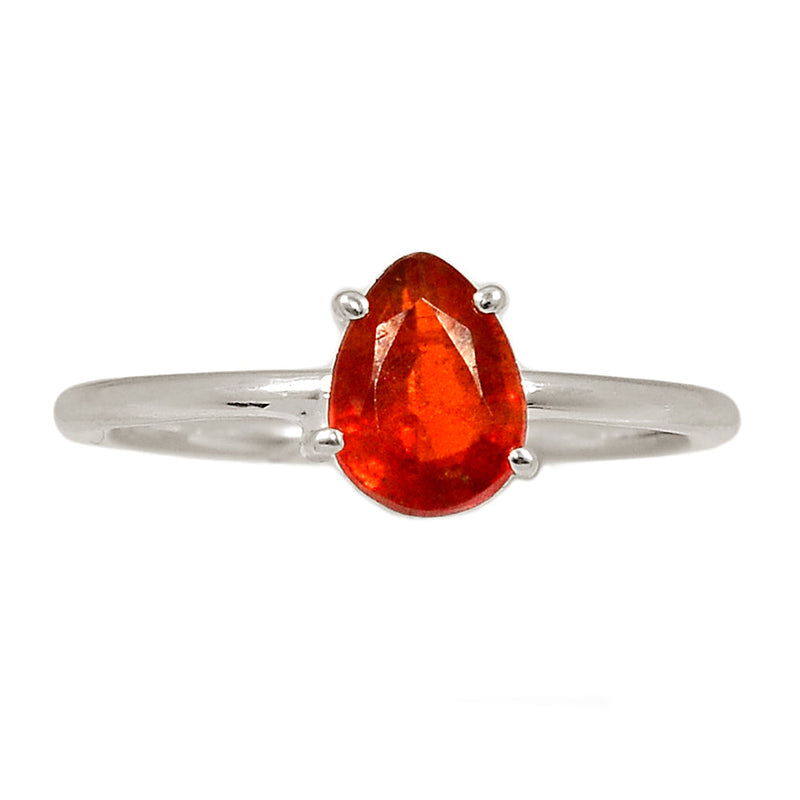 Claw - Orange Kyanite Faceted Ring - OKFR192