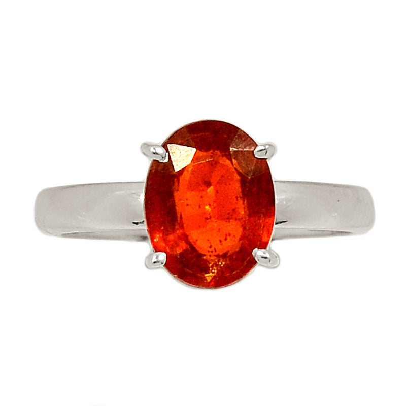 Claw - Orange Kyanite Faceted Ring - OKFR206