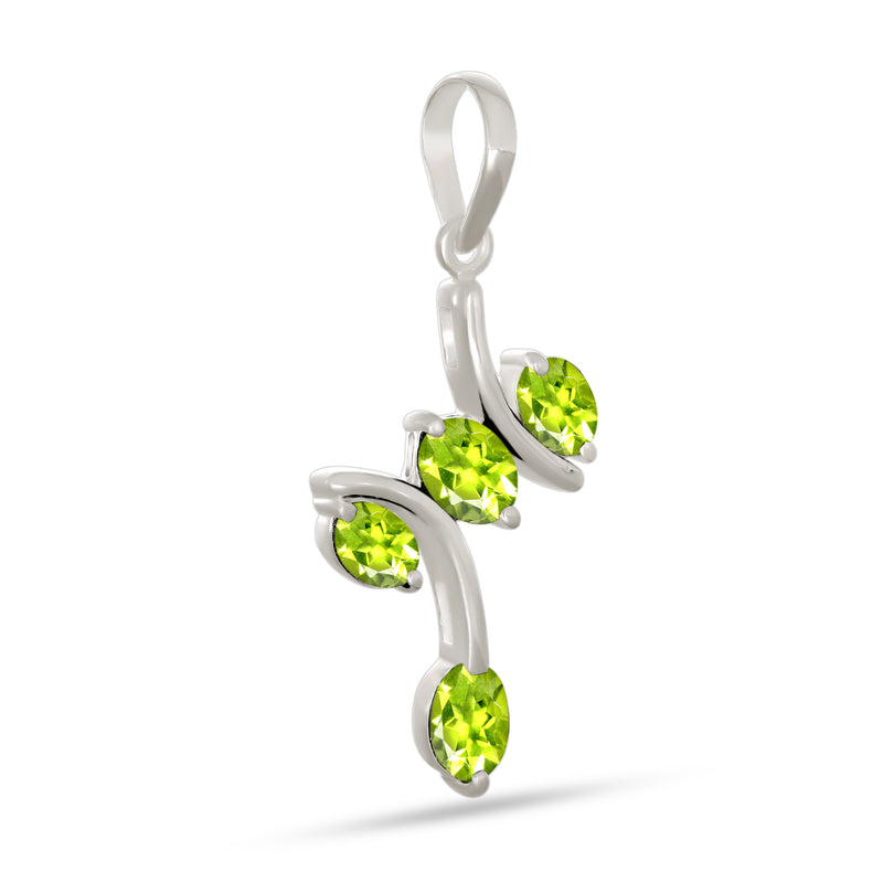 6*8 MM Oval - Peridot Pendants - P1291P