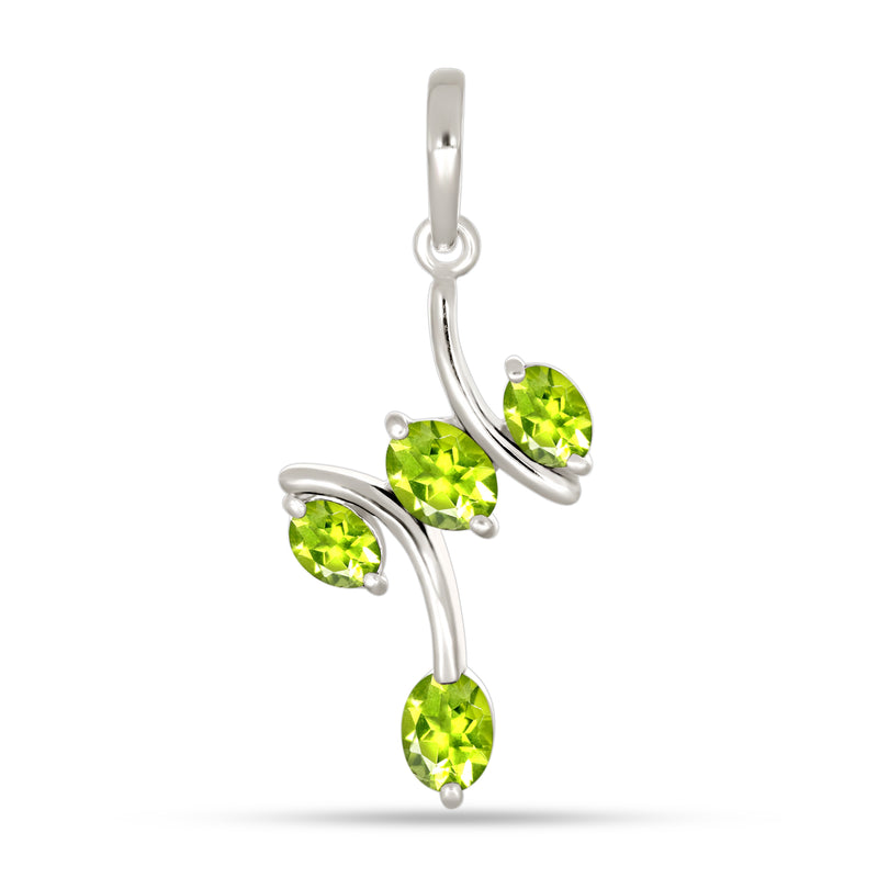 6*8 MM Oval - Peridot Pendants - P1291P