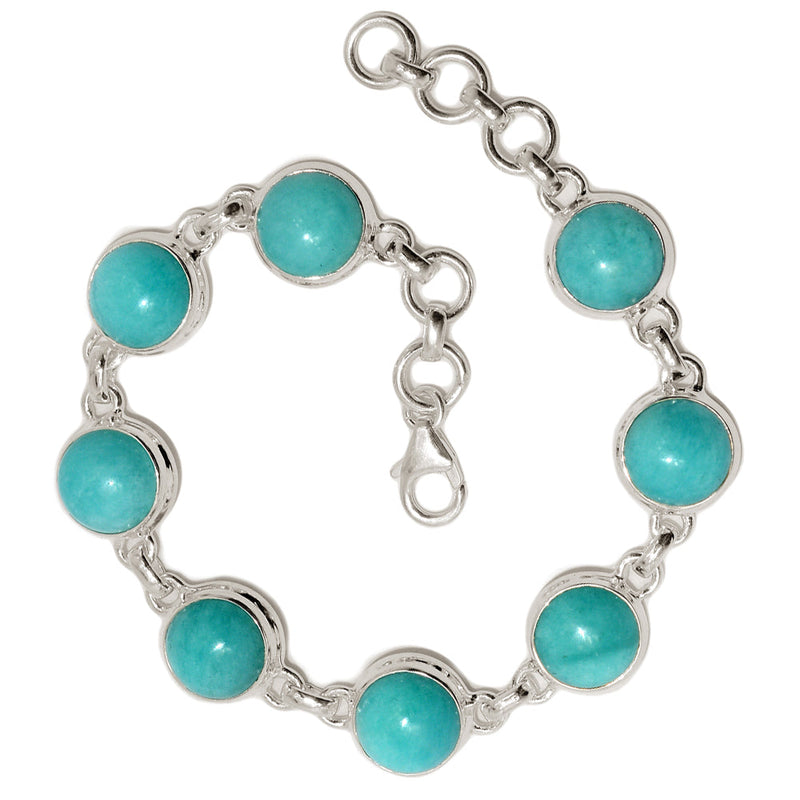 8.2" Peruvian Amazonite Bracelets - PANB42