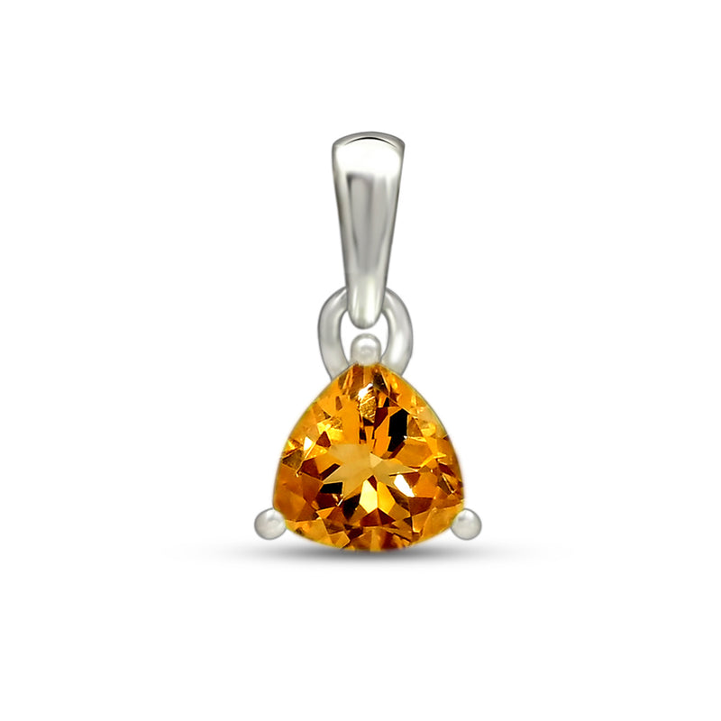 6*6 MM Trillion - Citrine Pendants - PBC204-C Catalogue