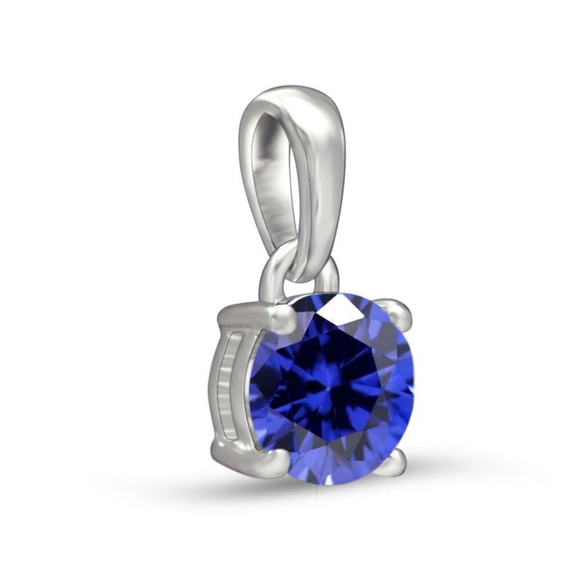 6*6 MM Round - Tanzanite Faceted Pendants PBC206-TZF Catalogue