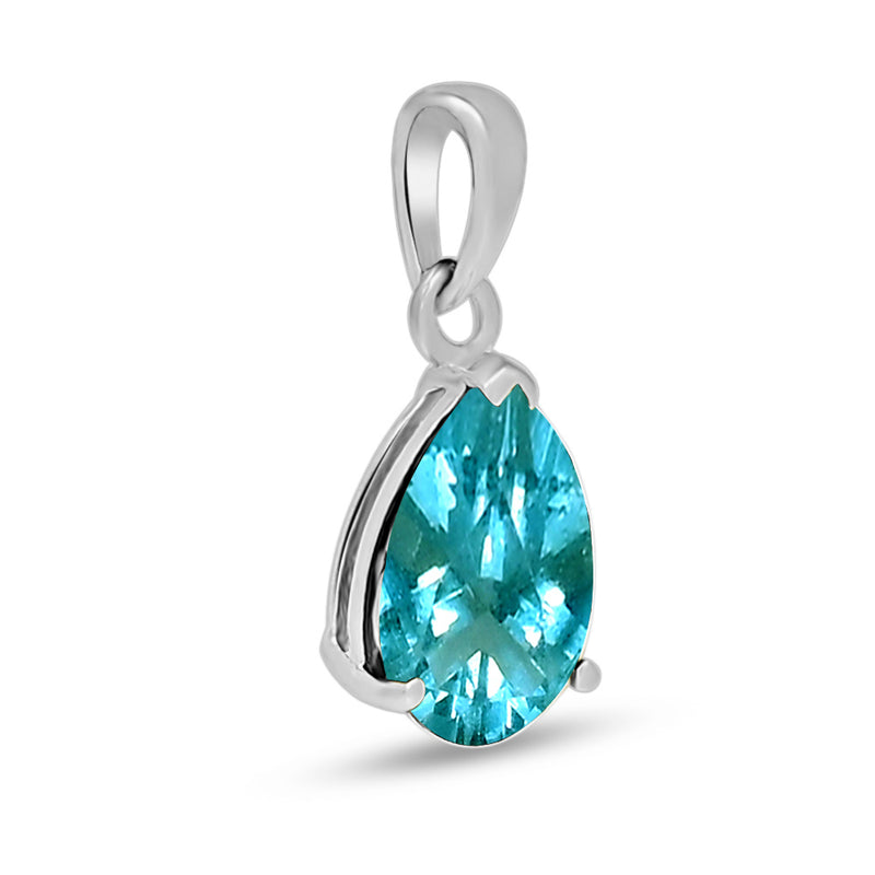 10*7 MM Pear - Belgian Teal Fluorite Pendants - PBC216-BTF Catalogue