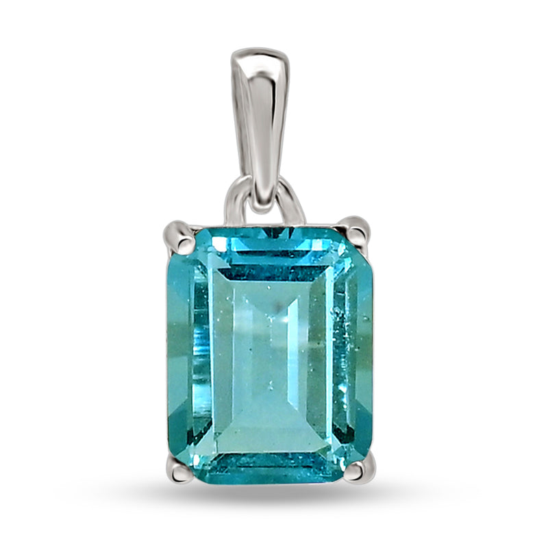 10*8 MM Octo - Belgian Teal Fluorite Pendants - PBC221-BTF Catalogue