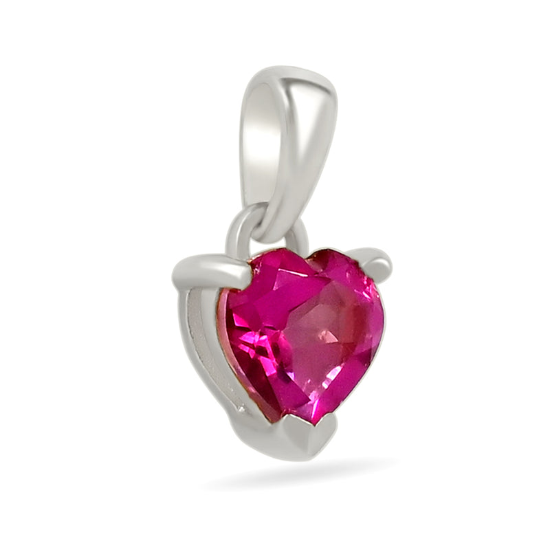 6*6 MM Heart - Pink Topaz Pendants - PBC230-PTZ Catalogue