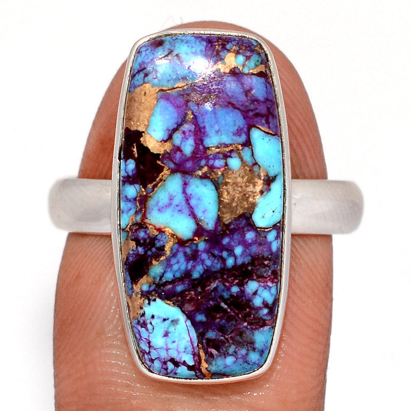 Purple Copper Tq. With Blue Tq. Ring - PCWR101