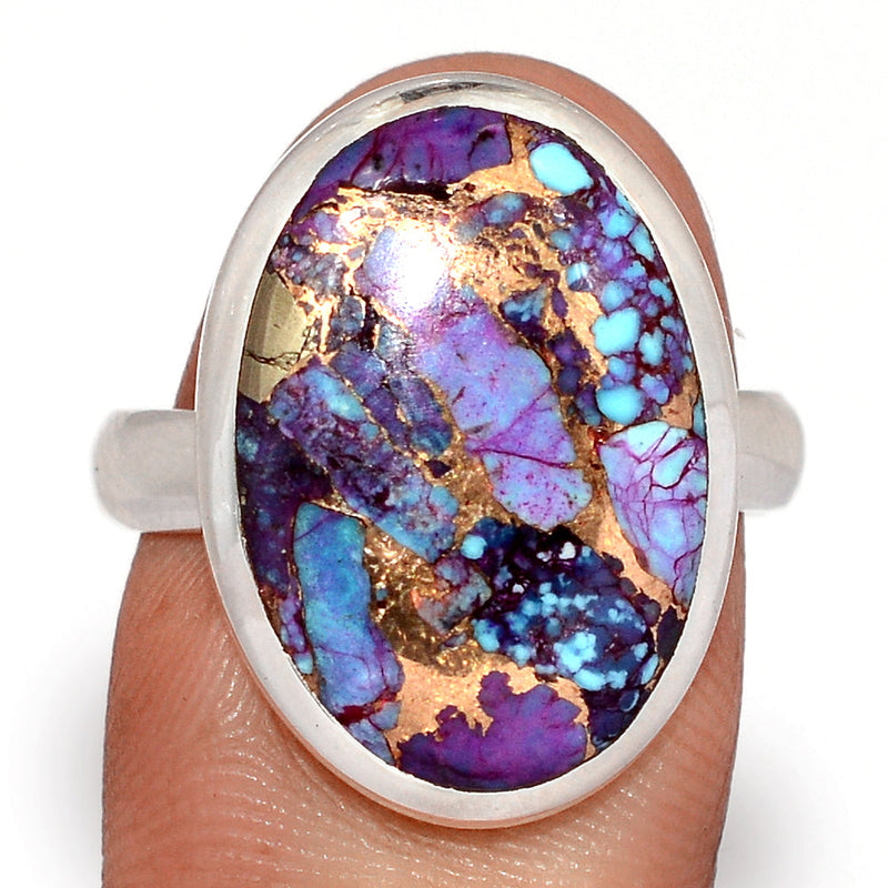 Purple Copper Tq. With Blue Tq. Ring - PCWR103