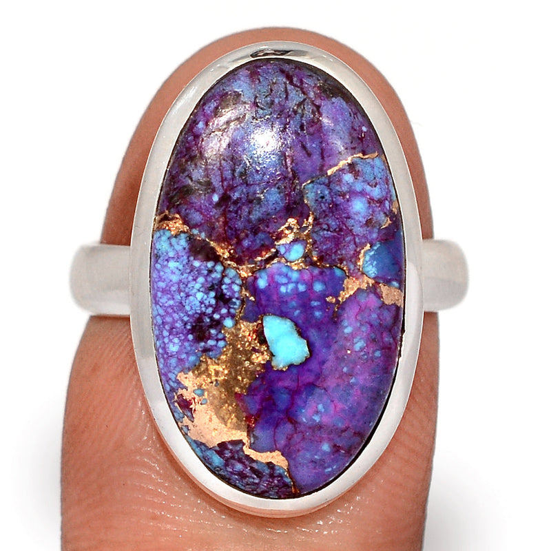 Purple Copper Tq. With Blue Tq. Ring - PCWR104