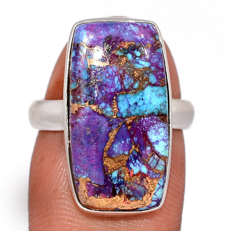 Purple Copper Tq. With Blue Tq. Ring - PCWR105