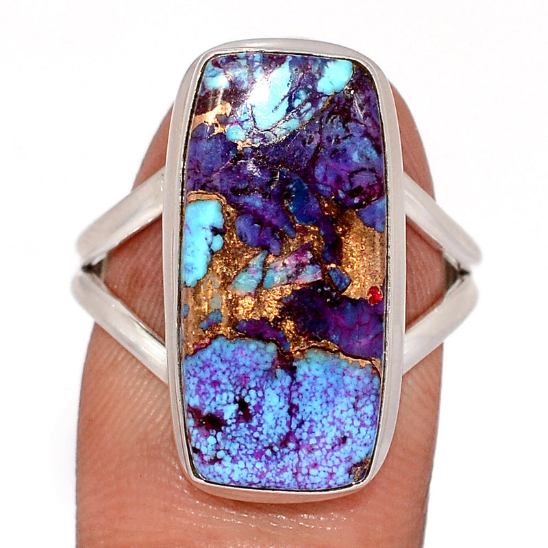 Purple Copper Tq. With Blue Tq. Ring - PCWR108