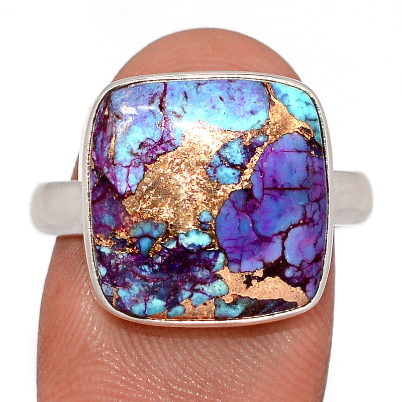 Purple Copper Tq. With Blue Tq. Ring - PCWR110