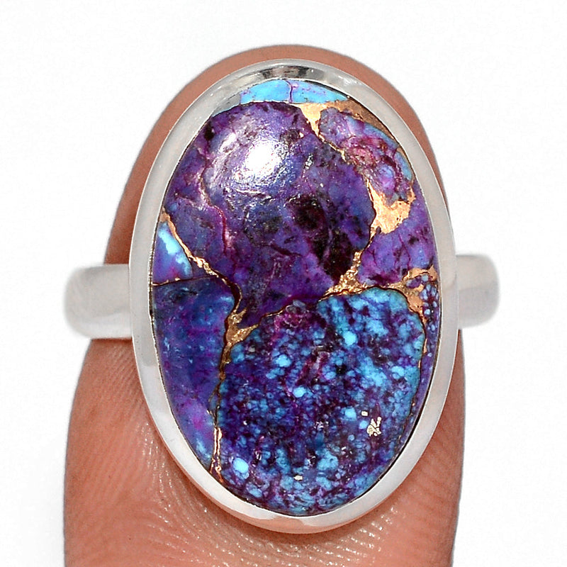 Purple Copper Tq. With Blue Tq. Ring - PCWR111