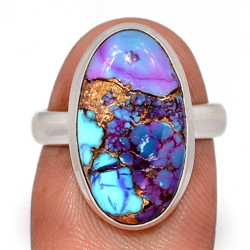 Purple Copper Tq. With Blue Tq. Ring - PCWR112