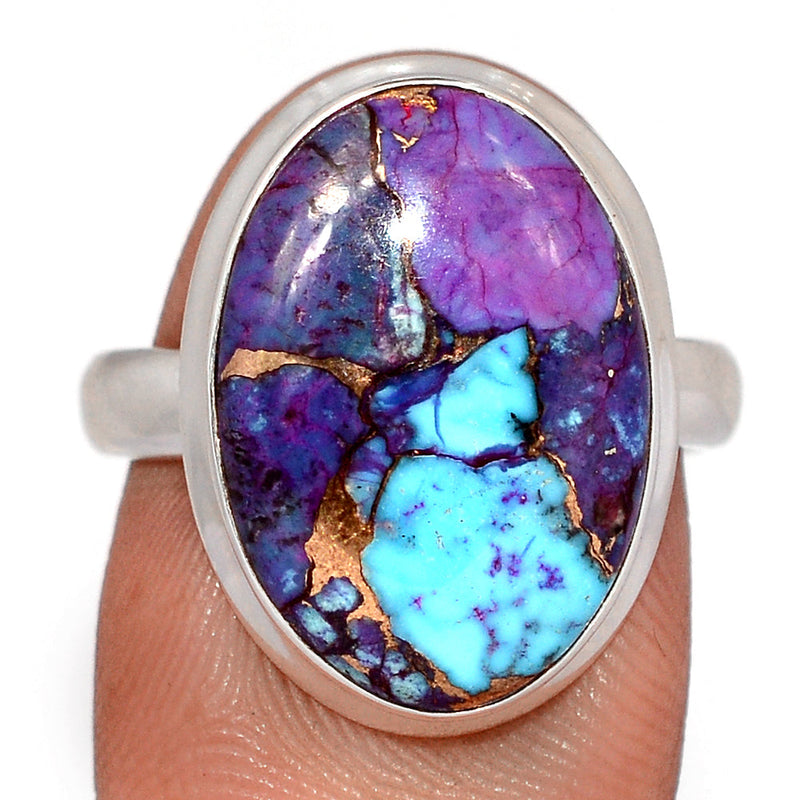 Purple Copper Tq. With Blue Tq. Ring - PCWR113