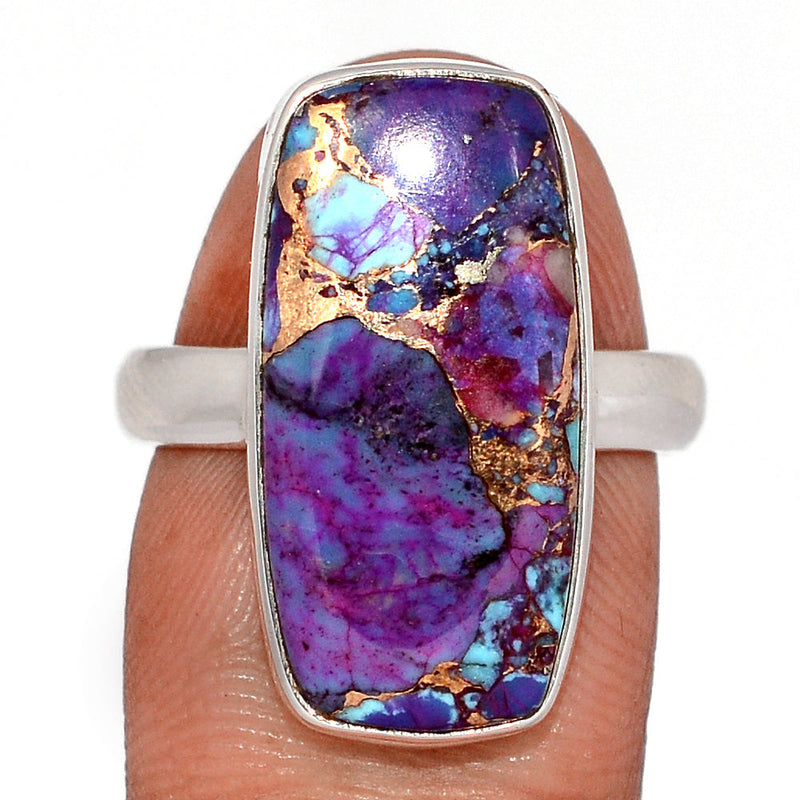 Purple Copper Tq. With Blue Tq. Ring - PCWR115