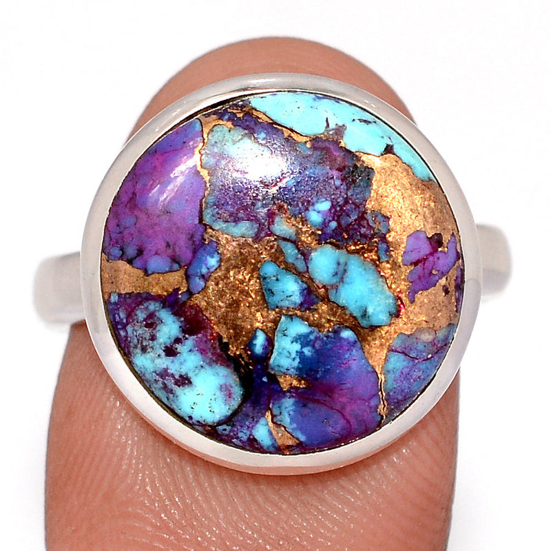 Purple Copper Tq. With Blue Tq. Ring - PCWR117