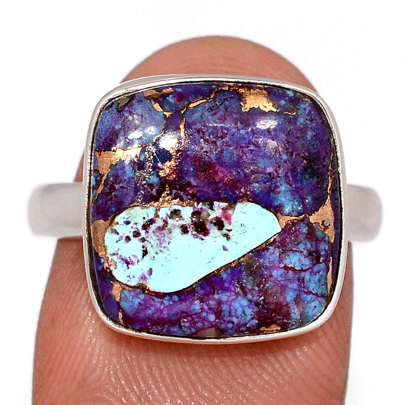 Purple Copper Tq. With Blue Tq. Ring - PCWR118