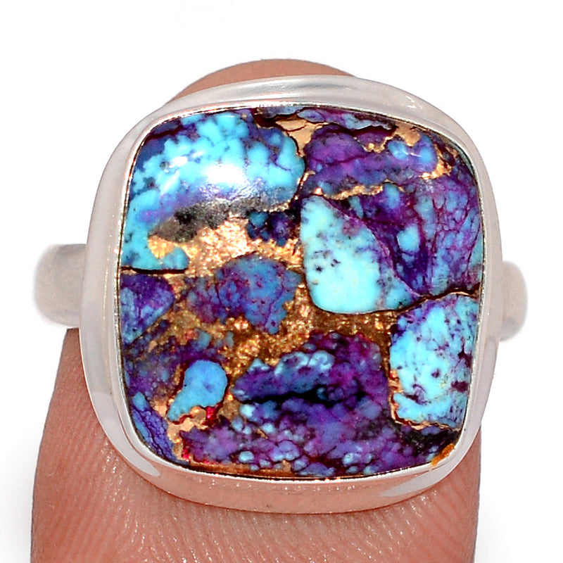 Purple Copper Tq. With Blue Tq. Ring - PCWR121