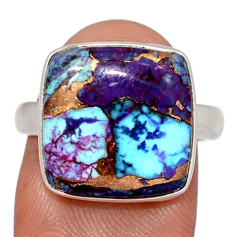 Purple Copper Tq. With Blue Tq. Ring - PCWR129