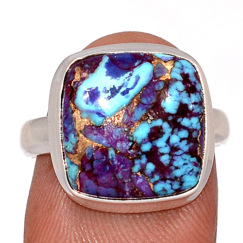 Purple Copper Tq. With Blue Tq. Ring - PCWR130