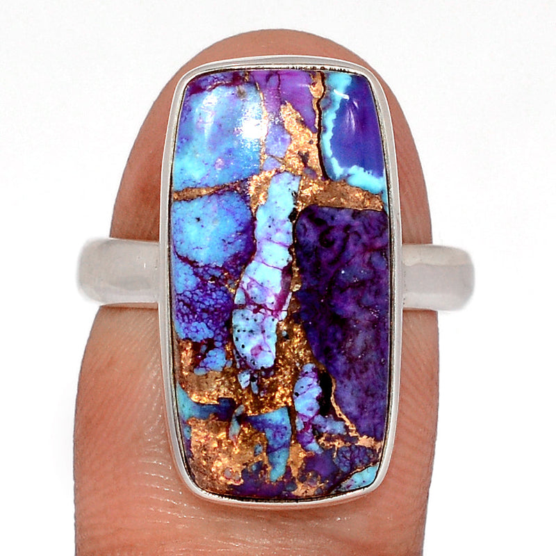 Purple Copper Tq. With Blue Tq. Ring - PCWR92