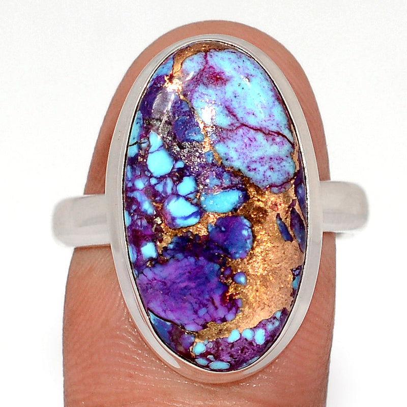 Purple Copper Tq. With Blue Tq. Ring - PCWR93