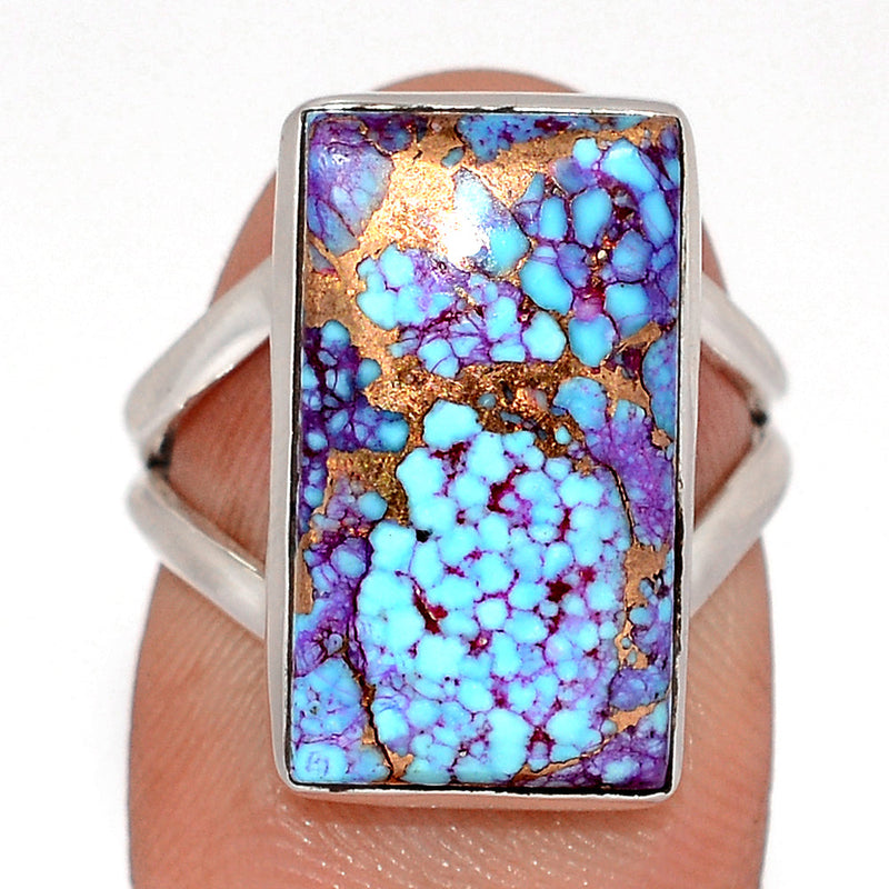 Purple Copper Tq. With Blue Tq. Ring - PCWR97