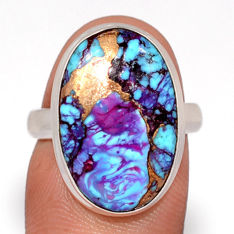 Purple Copper Tq. With Blue Tq. Ring - PCWR98