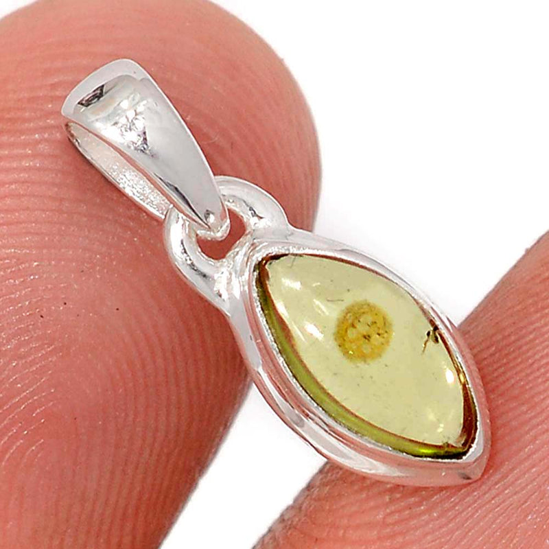 0.7" Peridot Cabochon Pendants - PDCP7