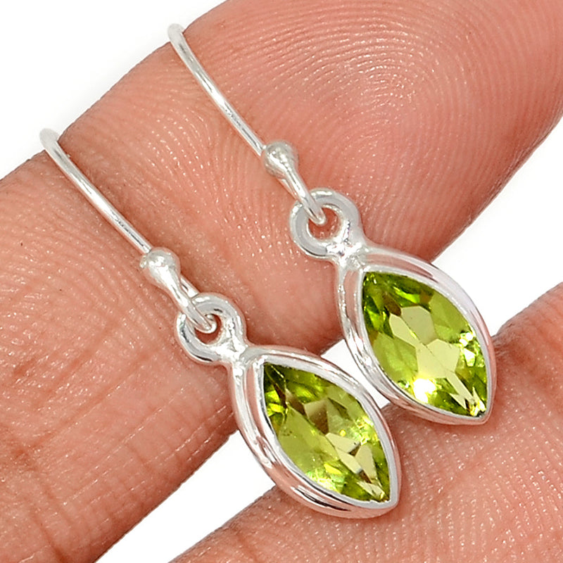 1.1" Peridot Earrings - PDTE397