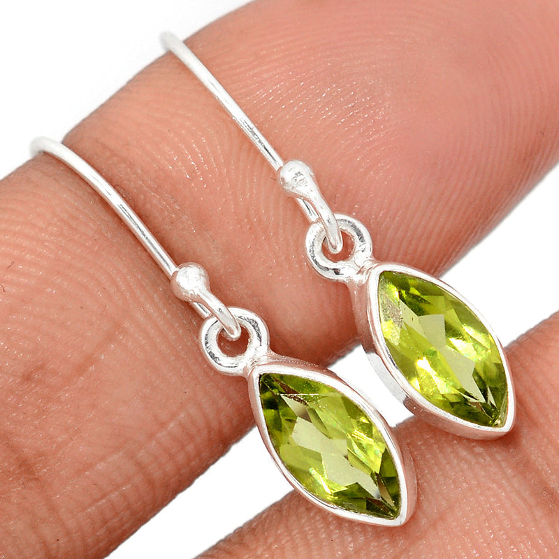 1.1" Peridot Earrings - PDTE416