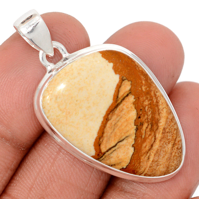 1.6" PIcture Jasper Pendants - PIJP424