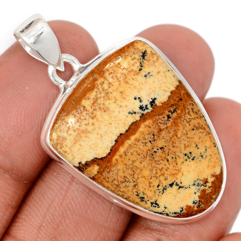 1.7" PIcture Jasper Pendants - PIJP434