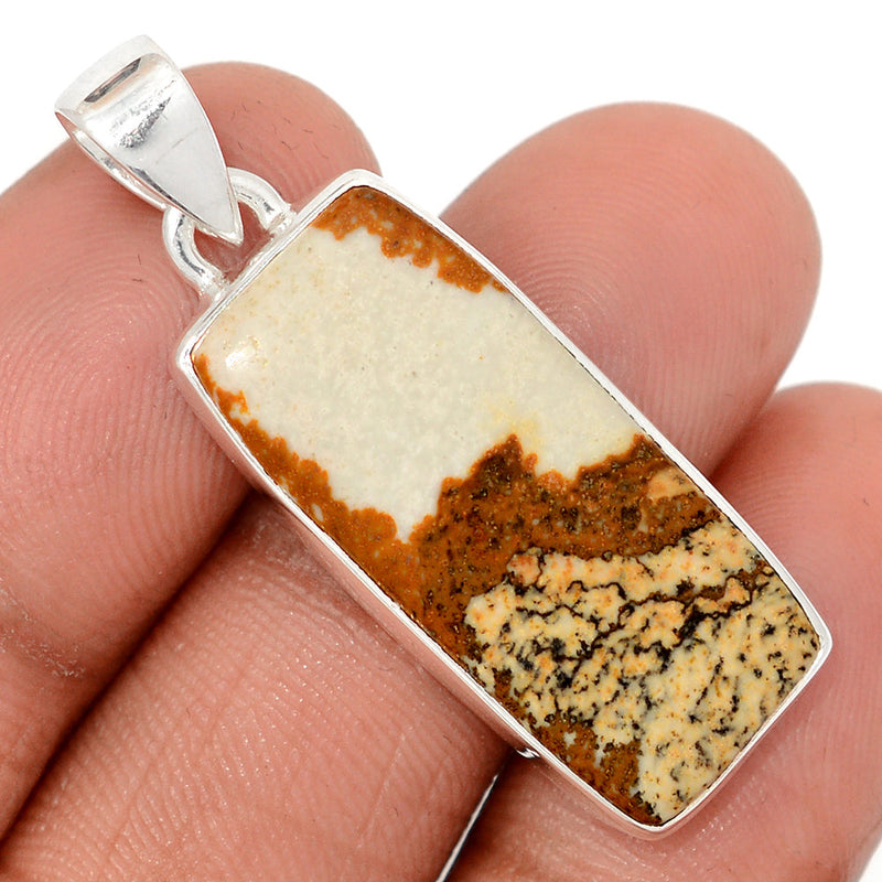 1.6" PIcture Jasper Pendants - PIJP438