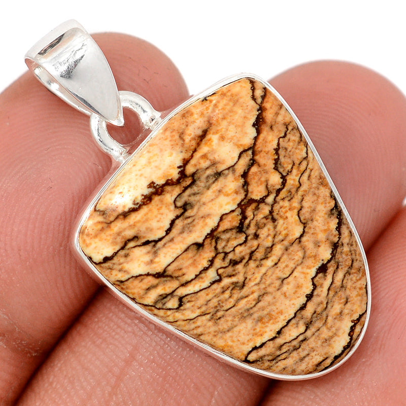 1.3" PIcture Jasper Pendants - PIJP441