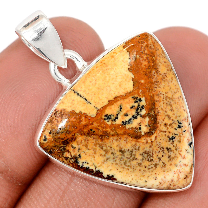 1.3" PIcture Jasper Pendants - PIJP448