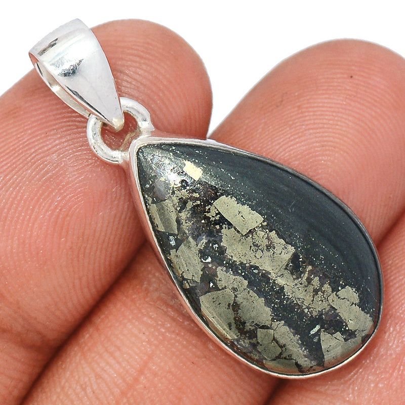 1.3" Pyrite In Magnetite - Healer&