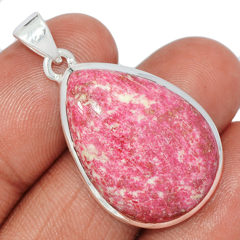 1.5" Pink Thulite Pendants - PKTP640
