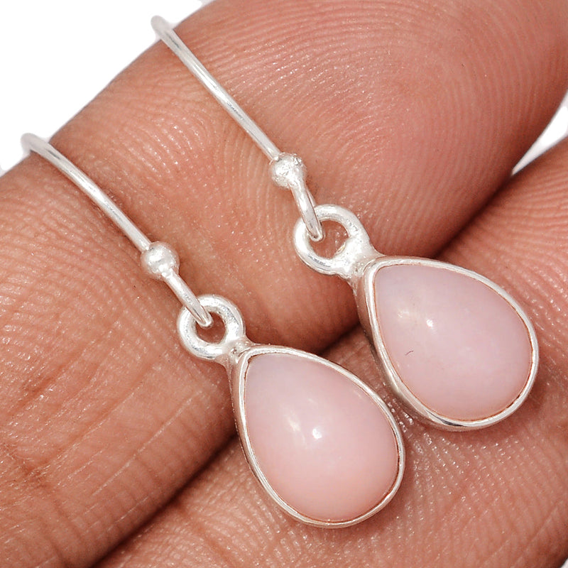 1.1" Pink Opal Earrings - PNKE439