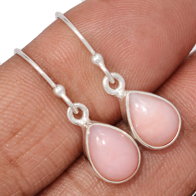 1.1" Pink Opal Earrings - PNKE441