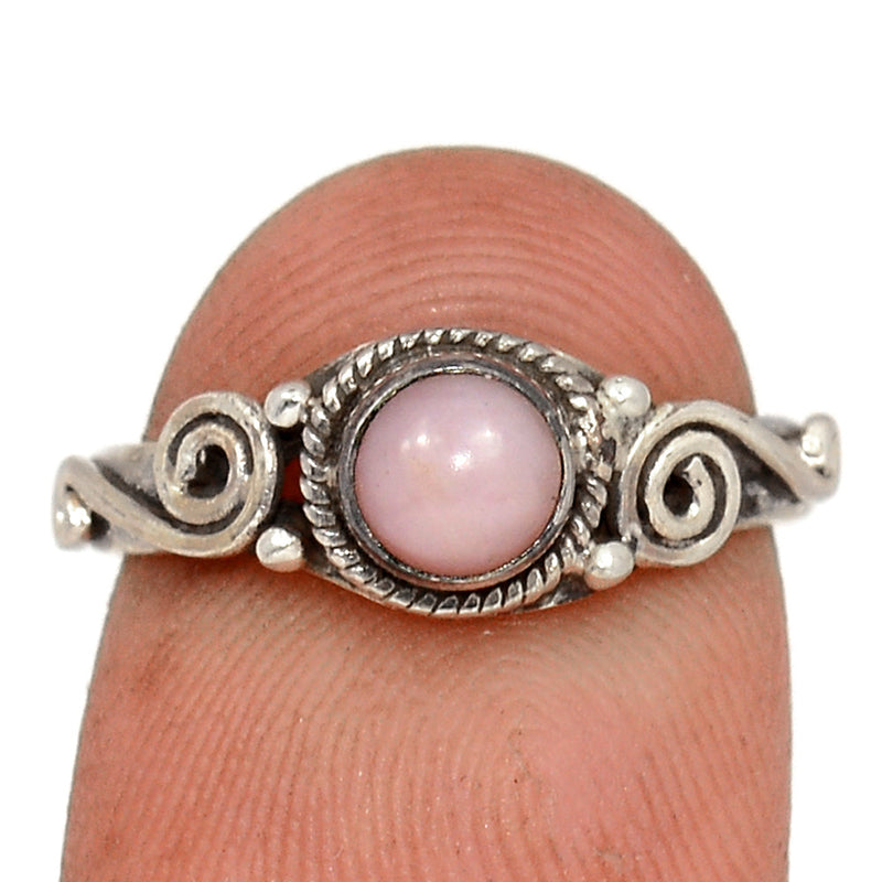 Small Filigree - Pink Opal Ring - PNKR806
