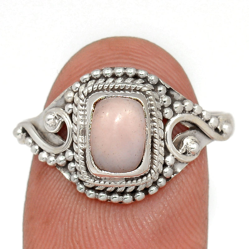 Small Filigree - Pink Opal Ring - PNKR810