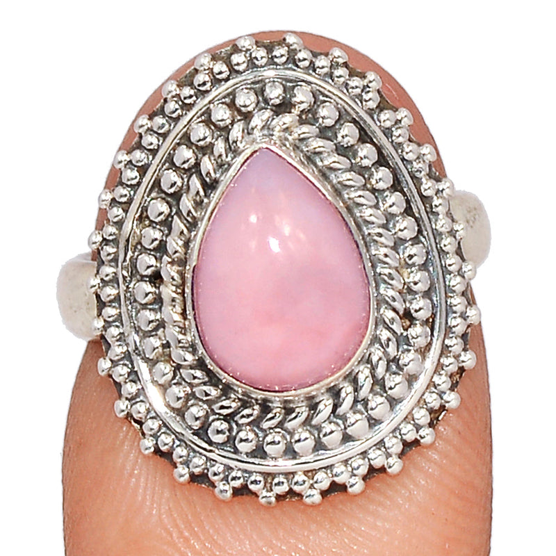 Fine Filigree - Pink Opal Ring - PNKR827