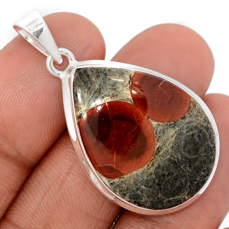 1.5" Peanut Obsidian Pendants - PNOP246