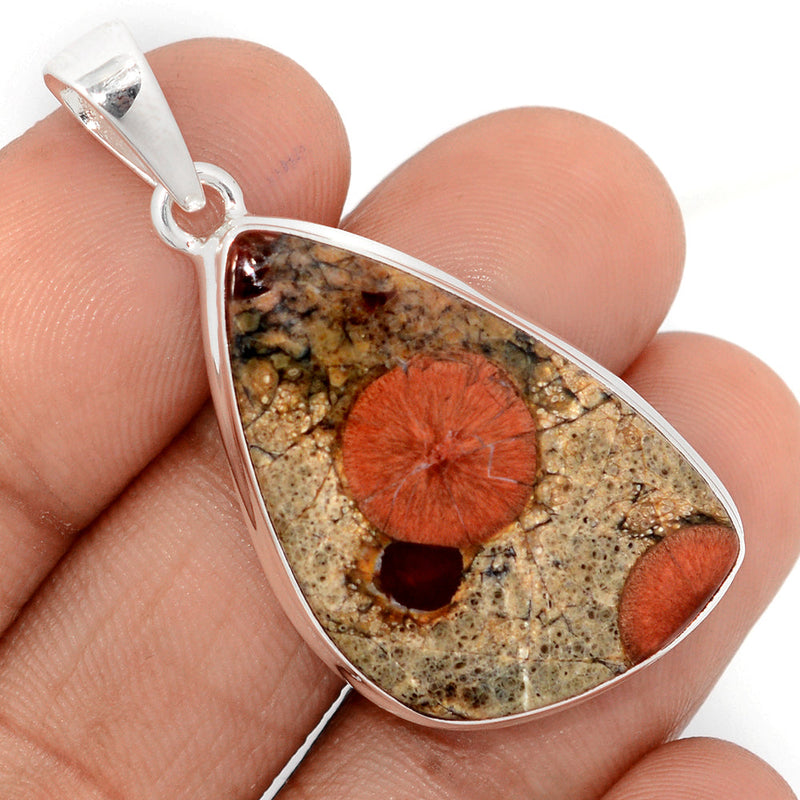 1.7" Peanut Obsidian Pendants - PNOP260