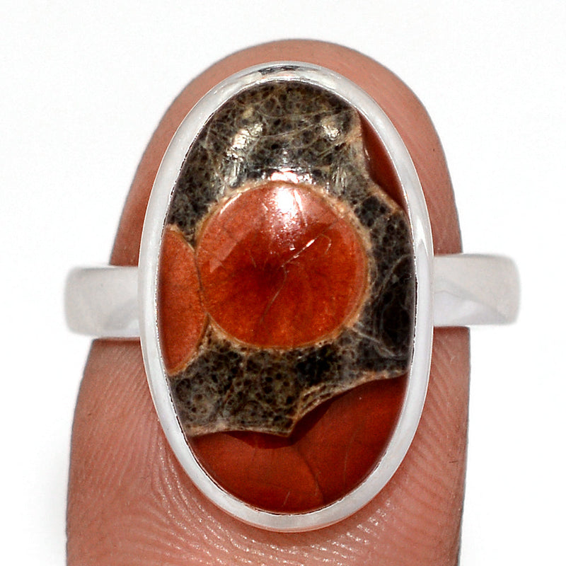 Peanut Obsidian Ring - PNOR279