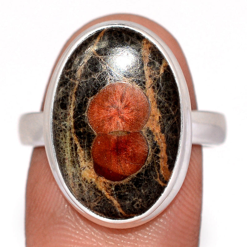 Peanut Obsidian Ring - PNOR282